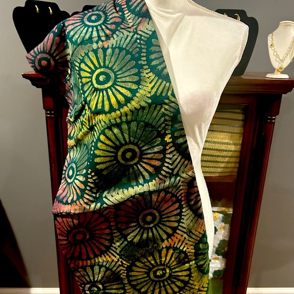 Kampala Crepe African Fabric 100% Crepe 4.5 yards - Picture 3 of 5